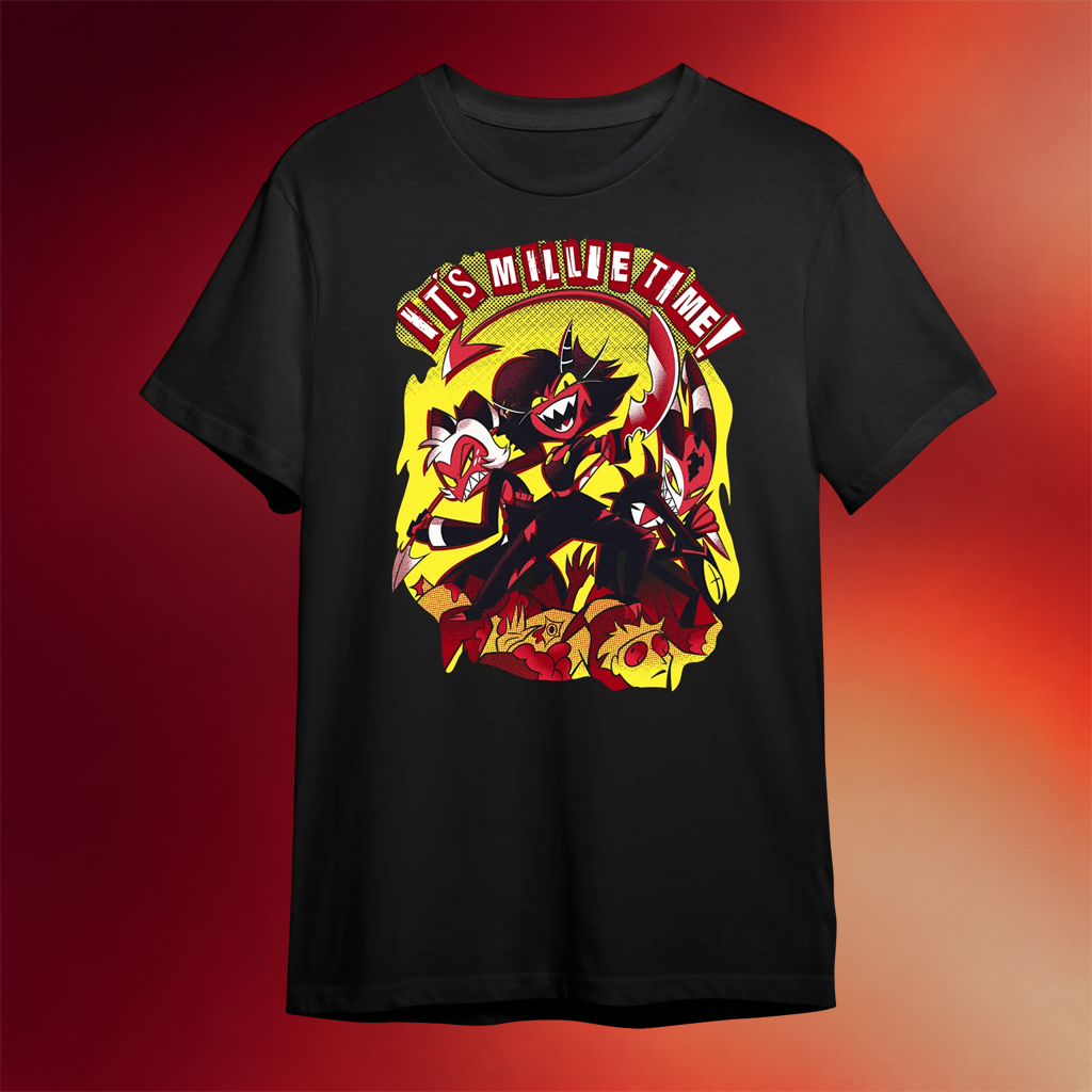 Shark Robot Merch Spindlehorse It_s Millie Time T-Shirt Birthday Gift Ideas For Son