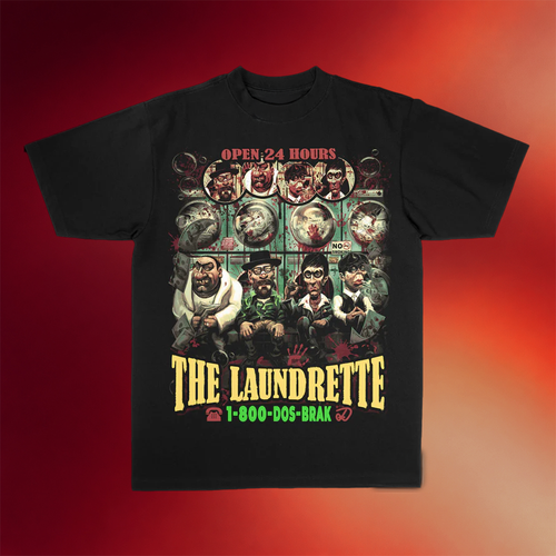 The Laundrette Open 24 Hours Dosbrak T-Shirt Good Gifts For Boyfriend