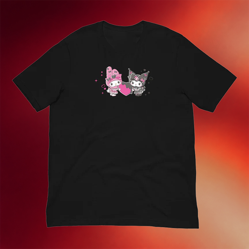Sanrio Merch My Melody 50th Anniversary And Kuromi 20th Anniversary T-Shirt Gifts For Her
