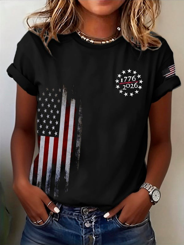 America 250 Years 1776 2026 Shirt 4Th Of July Clothes Patriotic Gifts For Women