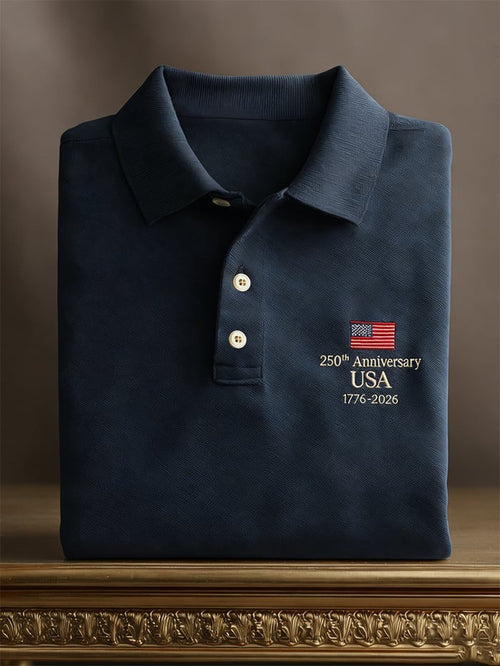 USA 250Th Anniversary Polo Shirt 1776 2026 Patriotic Shirts Shirts For The Fourth Of July