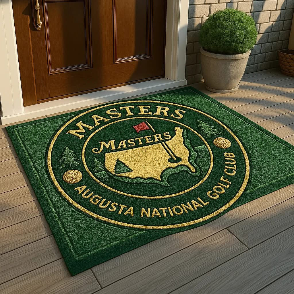 Masters Tournament Doormat Augusta National Golf Club Mat Home Decor Gifts For Golfers