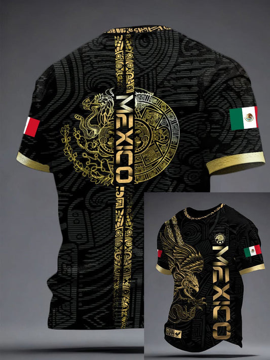 Mexico 2026 FIFA World Cup T-Shirt Mexico Football National Team Merch Game Day Outfits Men's