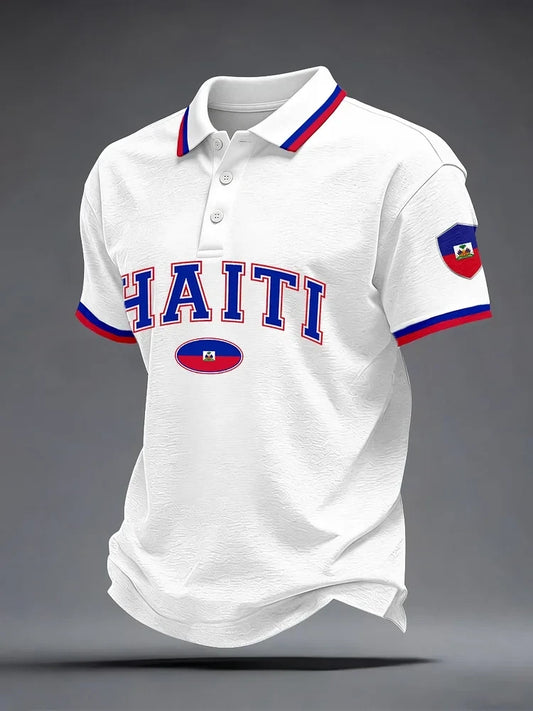 World Cup 2026 Haiti Polo Shirt Haiti World Cup Team Apparel Gifts For Football Fan