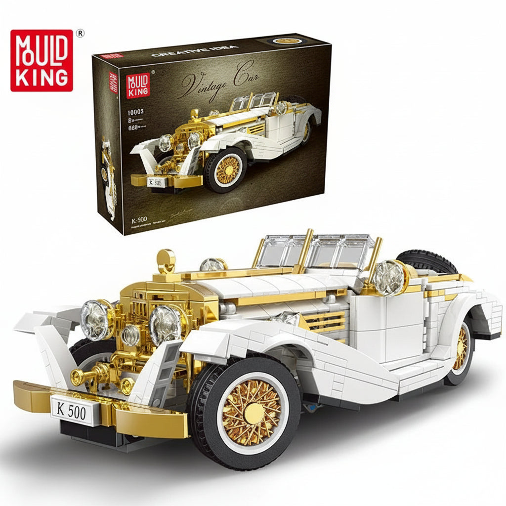 Mould King 10003 K500 Vintage Car - Classic Building Blocks Set - Sofhome