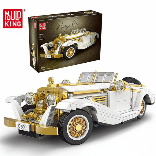 Mould King 10003 K500 Vintage Car - Classic Building Blocks Set - Sofhome