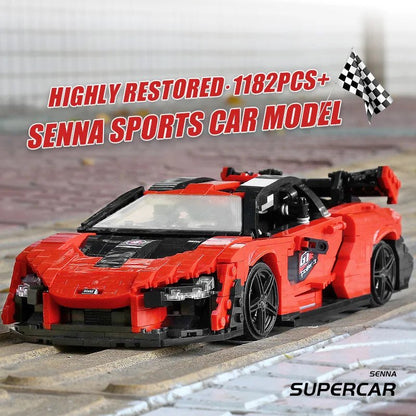 Mould King 10007 Red Sport Racing Car - Sofhome