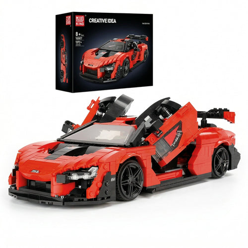 Mould King 10007 Red Sport Racing Car - Sofhome