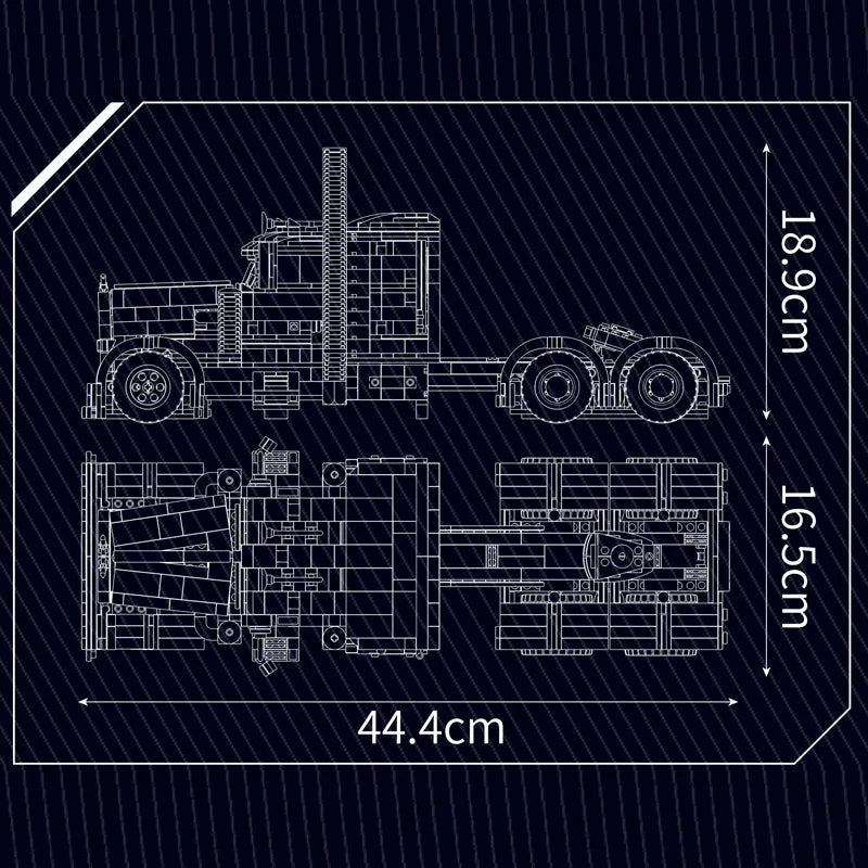 Mould King 10037 American Truck - Sofhome