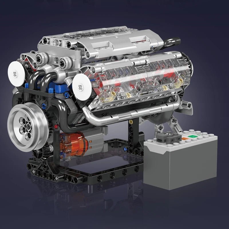 Mould King 10088 V8 Engine Block Set - Sofhome