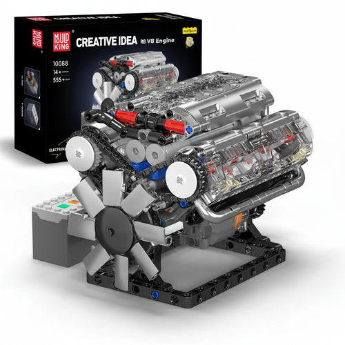 Mould King 10088 V8 Engine Block Set - Sofhome