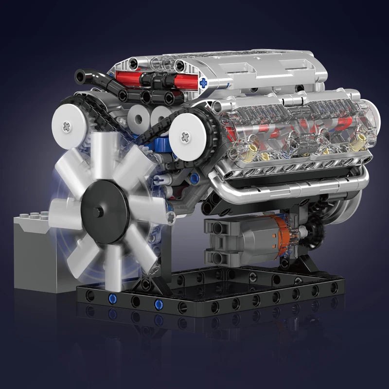Mould King 10088 V8 Engine Block Set - Sofhome