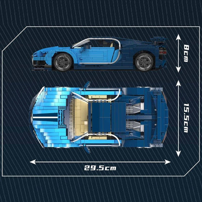 Mould King 10111 Blue Sport Racer - Sofhome