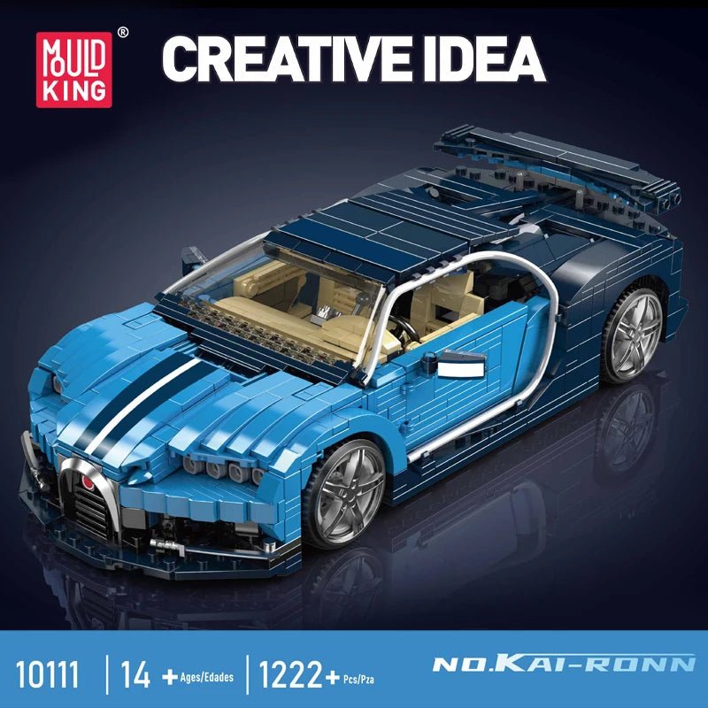 Mould King 10111 Blue Sport Racer - Sofhome
