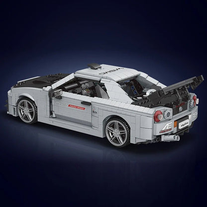 Mould King 10113 Skyline R34 - Technic Building Block Car Set - Sofhome