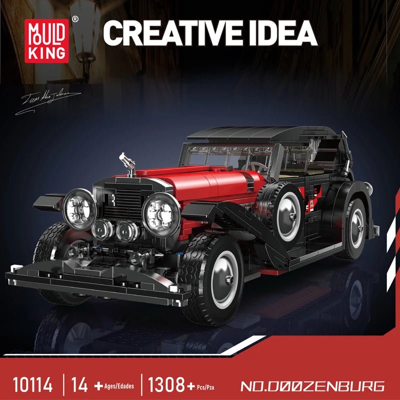 Mould King 10114 Vintage Classic Car - Sofhome
