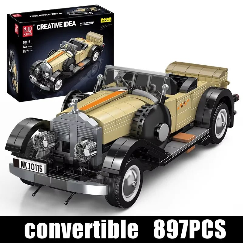 Mould King 10115 The Fantom - Vintage Car Building Block Set - Sofhome