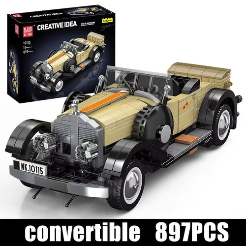 Mould King 10115 The Fantom - Vintage Car Building Block Set - Sofhome