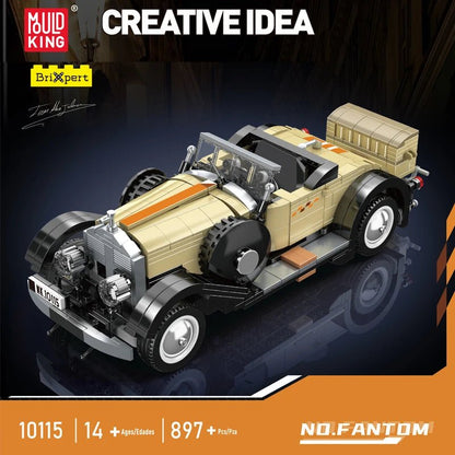 Mould King 10115 The Fantom - Vintage Car Building Block Set - Sofhome