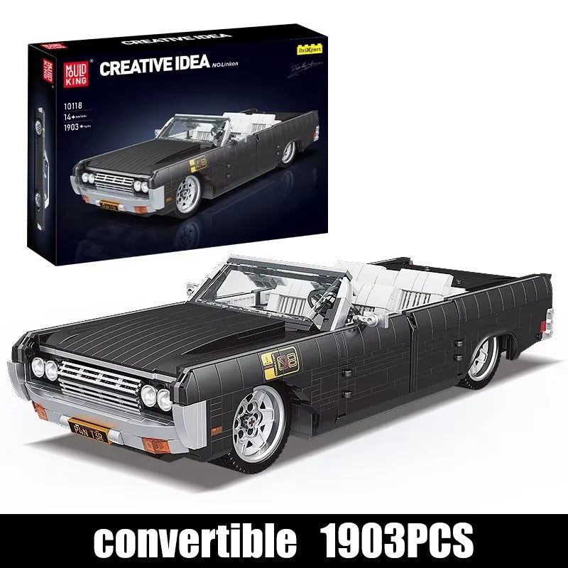 Mould King 10118 1964 Continental - Vintage Car Building Blocks - Sofhome