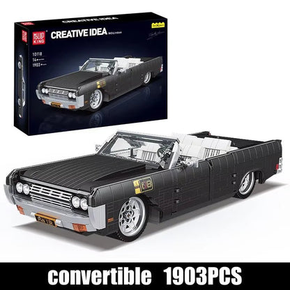 Mould King 10118 1964 Continental - Vintage Car Building Blocks - Sofhome