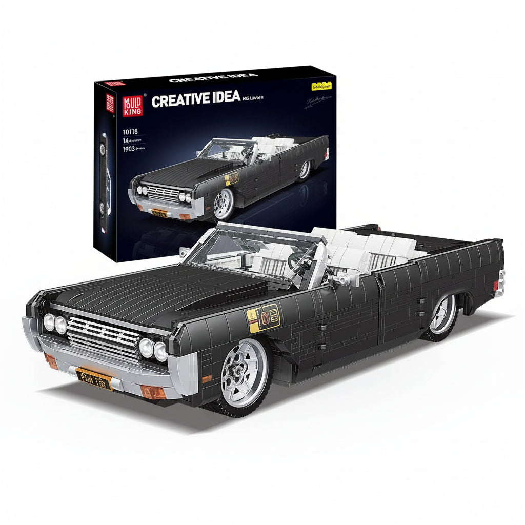 Mould King 10118 1964 Continental - Vintage Car Building Blocks - Sofhome