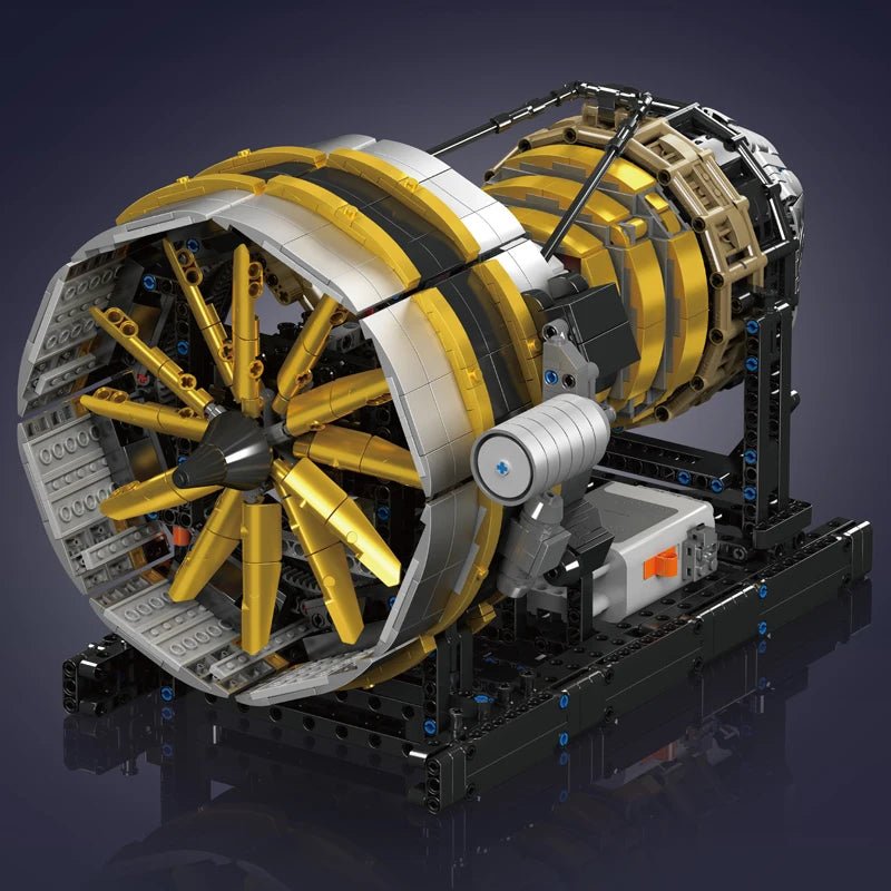 Mould King 10141 Motorized Aircraft Engine - Sofhome
