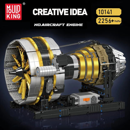 Mould King 10141 Motorized Aircraft Engine - Sofhome