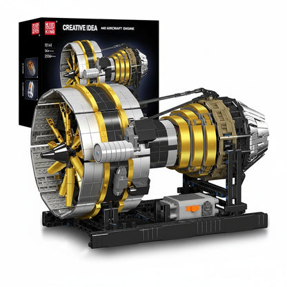 Mould King 10141 Motorized Aircraft Engine - Sofhome