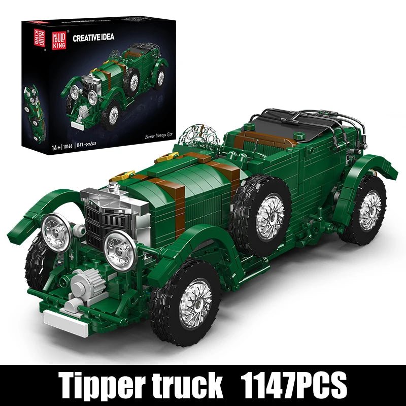 Mould King 10166 MOC Blower - Vintage Car Building Blocks Kit - Sofhome