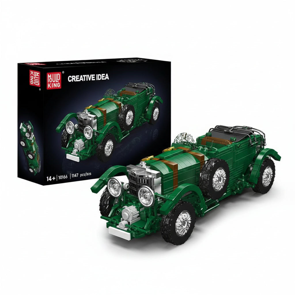 Mould King 10166 MOC Blower - Vintage Car Building Blocks Kit - Sofhome