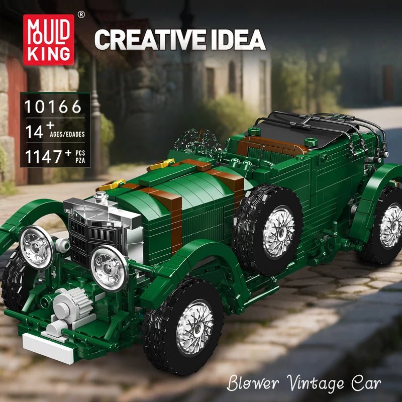 Mould King 10166 MOC Blower - Vintage Car Building Blocks Kit - Sofhome