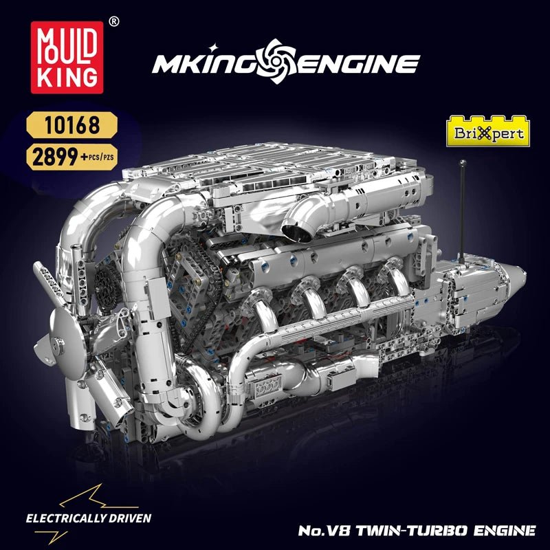Mould King 10168 V8 Tmin - Turbo Engine - Sofhome