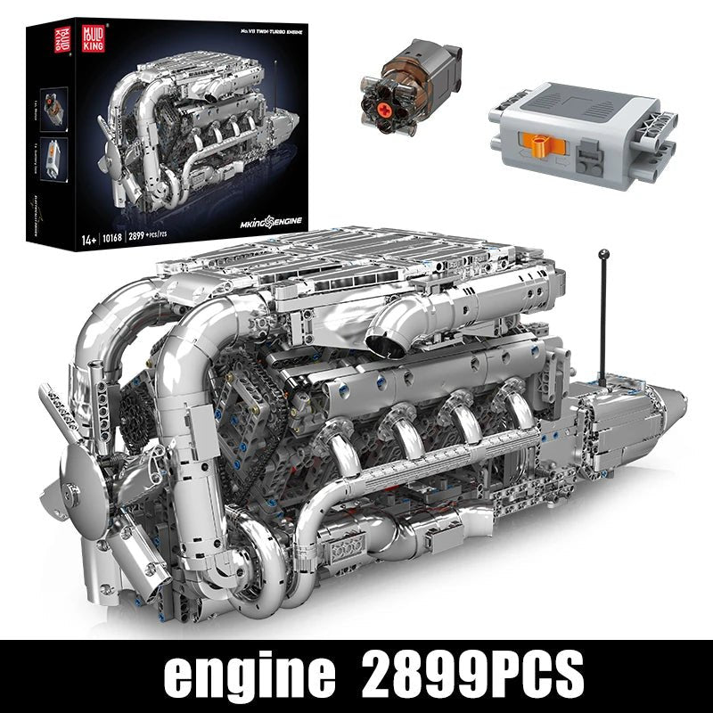 Mould King 10168 V8 Tmin - Turbo Engine - Sofhome