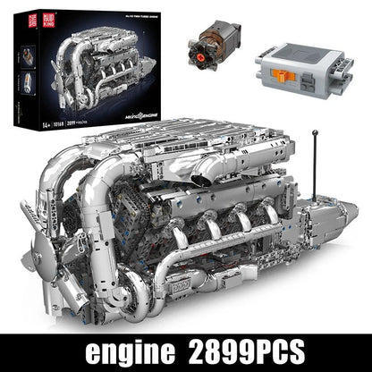 Mould King 10168 V8 Tmin - Turbo Engine - Sofhome