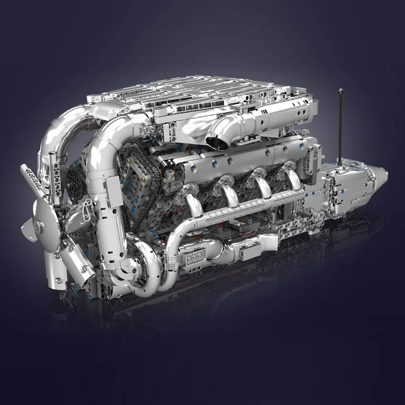 Mould King 10168 V8 Tmin - Turbo Engine - Sofhome