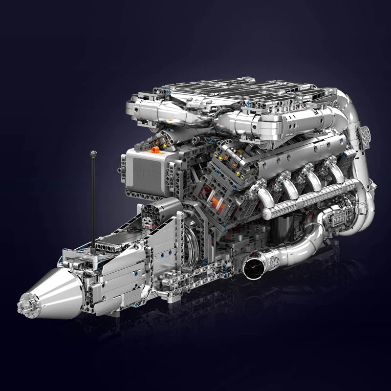 Mould King 10168 V8 Tmin - Turbo Engine - Sofhome