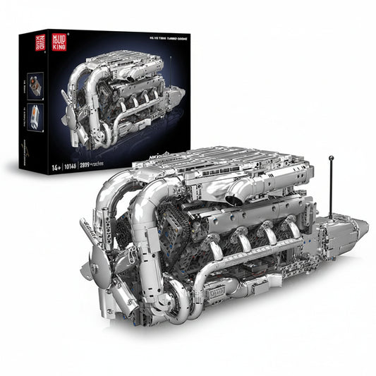 Mould King 10168 V8 Tmin - Turbo Engine - Sofhome