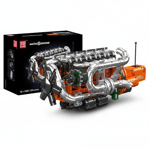 Mould King 10200 Motorized Truck Engine - Technical Building Kit - Sofhome