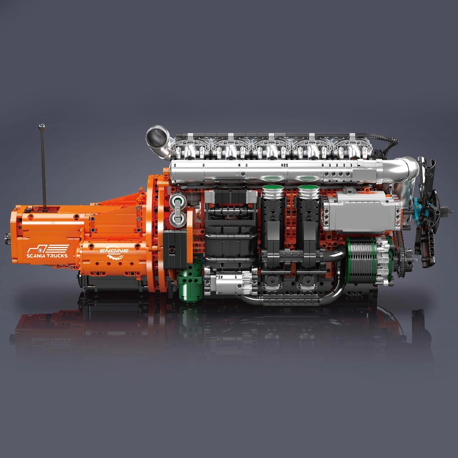 Mould King 10200 Motorized Truck Engine - Technical Building Kit - Sofhome