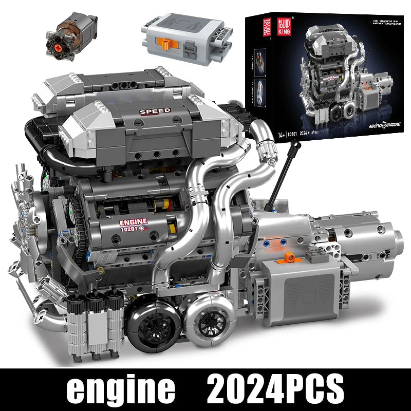 Mould King 10201 W16 Supercar Engine - Sofhome