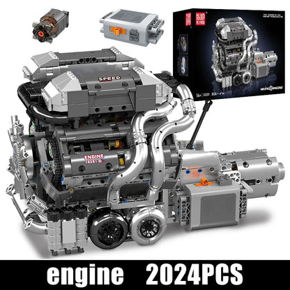 Mould King 10201 W16 Supercar Engine - Sofhome