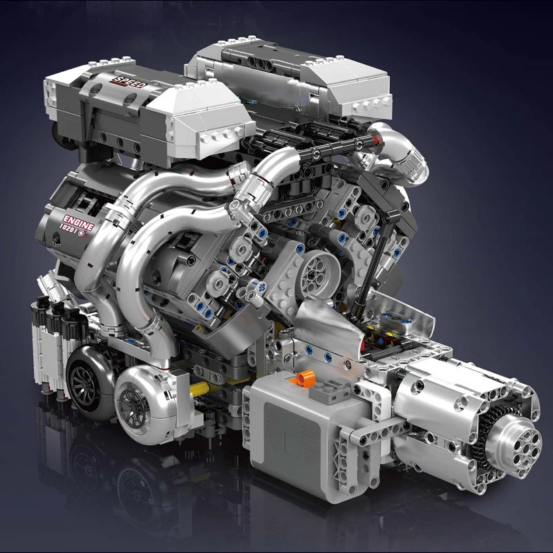Mould King 10201 W16 Supercar Engine - Sofhome