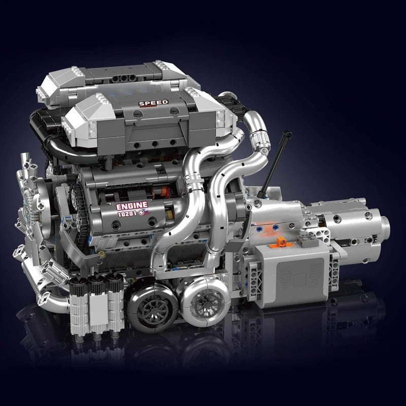 Mould King 10201 W16 Supercar Engine - Sofhome