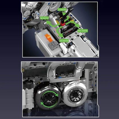 Mould King 10201 W16 Supercar Engine - Sofhome