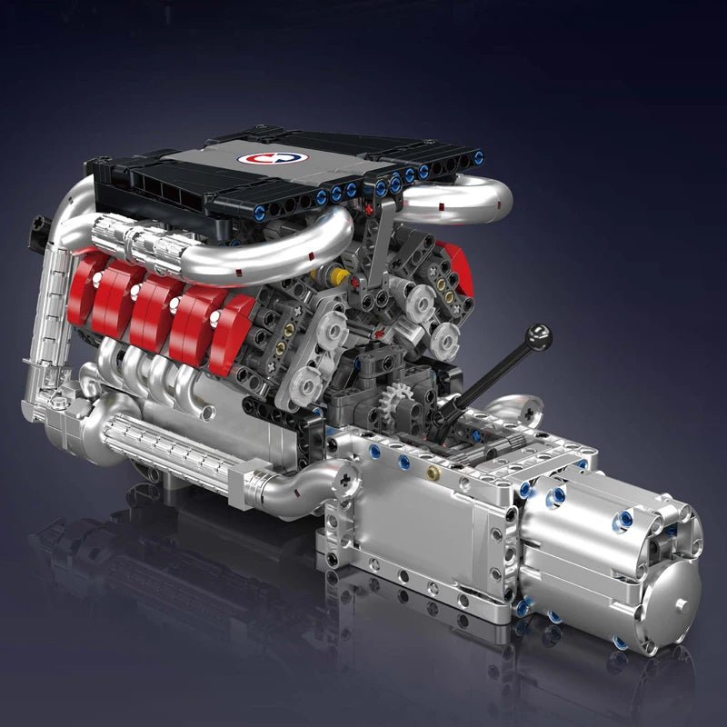 Mould King 10203 V8 Engine - Technical Building Block Set - Sofhome