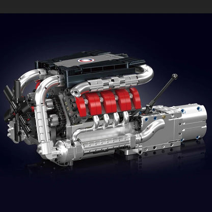 Mould King 10203 V8 Engine - Technical Building Block Set - Sofhome