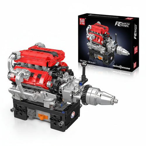 Mould King 10204 V8 Racing Engine - Sofhome