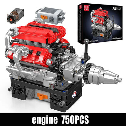 Mould King 10204 V8 Racing Engine - Sofhome