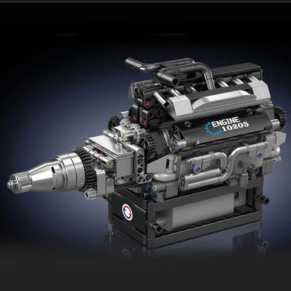 Mould King 10205 RR V12 Engine Car - Sofhome